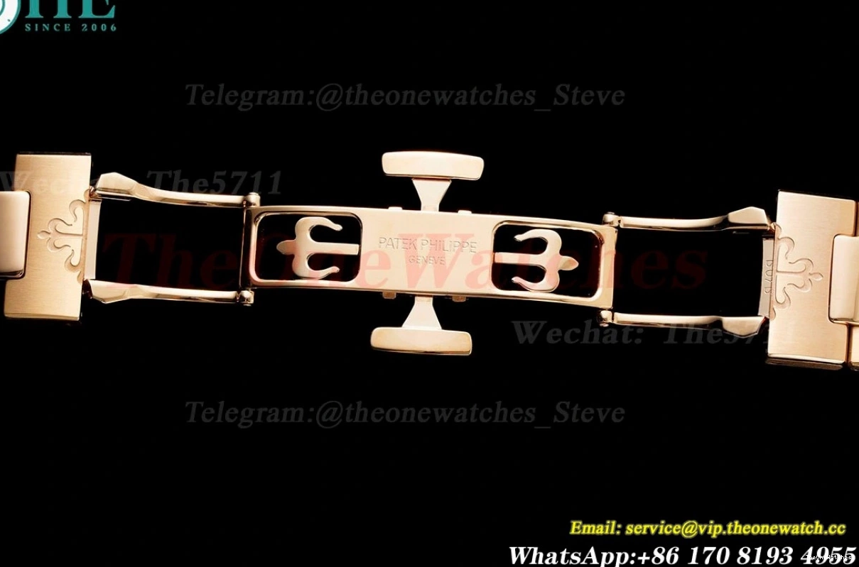 RG 324SC 35mm RG White Textured 7118 Dial PPF Nautilus 0402